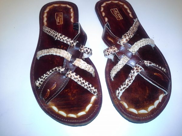 Scorpion Leather Sandals (A)