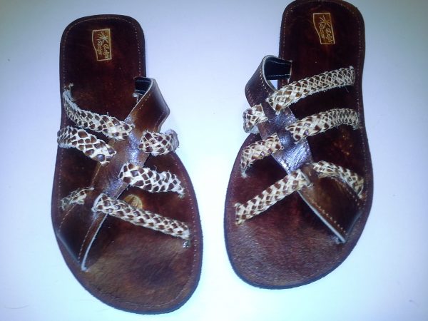 Scorpion Leather Sandals (B)