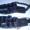 Swerve Men Leather Sandals (Black) With Buckle Straps - Image 2