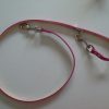 Pink Double Clip Dog Leashes - Image 2