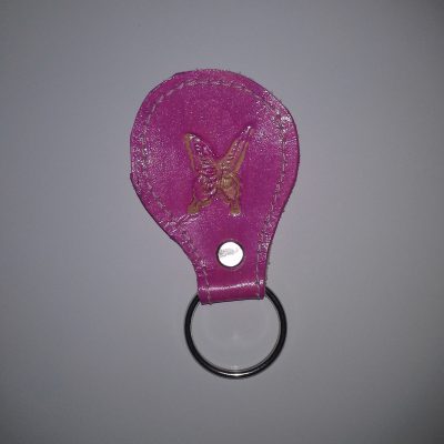 Key Chain ( Pink Butterfly )