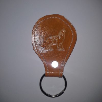 Key Chain ( Brown Wolf )