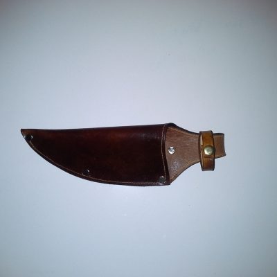 Dark Brown Leather Knife Sheath