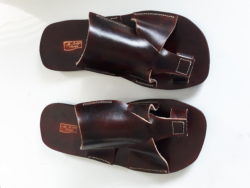 custom leather sandals