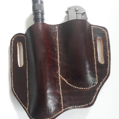 knife sheath with flashlight