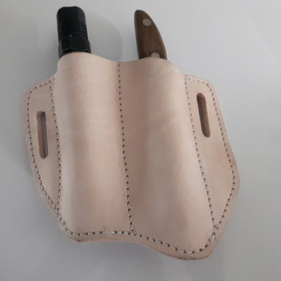 Leather knife sheath