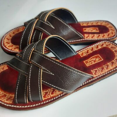Leather sandals
