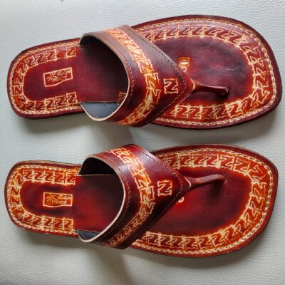 Leather sandals