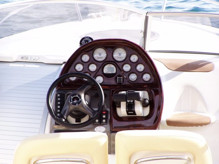 Boat leather seats