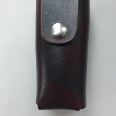 Custom made leather knife sheath